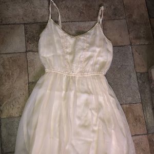 Cream dress